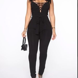 NWT Fashion Nova Restless Nights Jumpsuit
